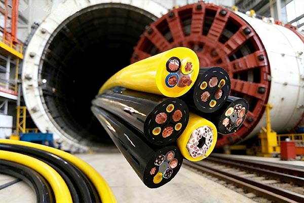 Καλώδια με επένδυση από καουτσούκ